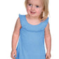 RUFFLE COLLAR TANK DRESS