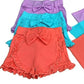 RUFFLE SHORTS WITH BOW