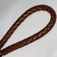 BRAIDED LEATHER KEYCHAIN