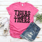 TIGERS TIGERS TIGERS  (YOU PICK THE SHIRT COLOR) (BLACK INK)