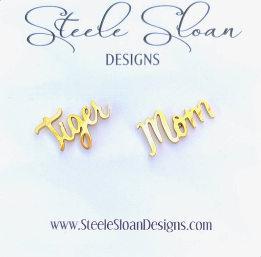 TIGER MOM EARRINGS