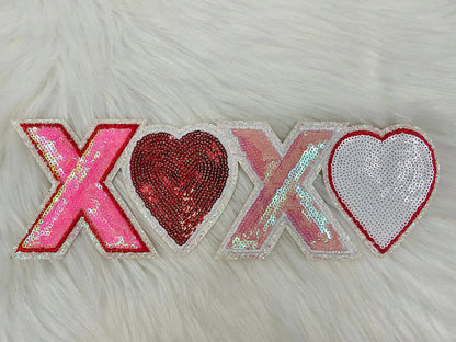 XOXO SEQUIN PATCH