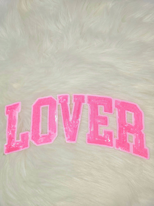 LOVER - SEQUIN PATCH