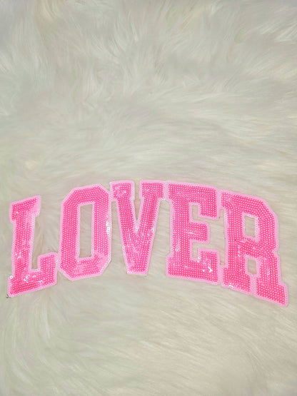 LOVER - SEQUIN PATCH