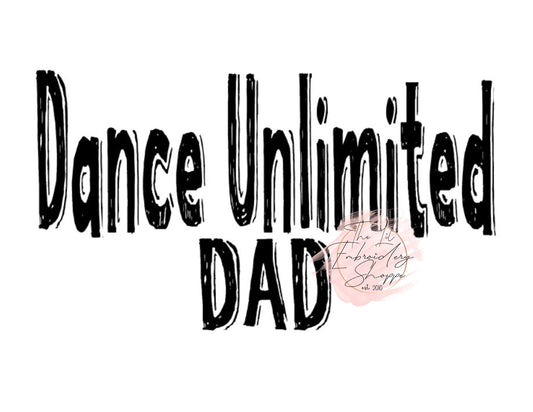 DANCE UNLIMITED DAD - SUBLIMATED