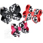 LAYERED COW BOW ON CLIP
