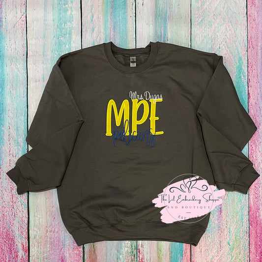 MPE {skinny applique} PELICANS SWEATSHIRT