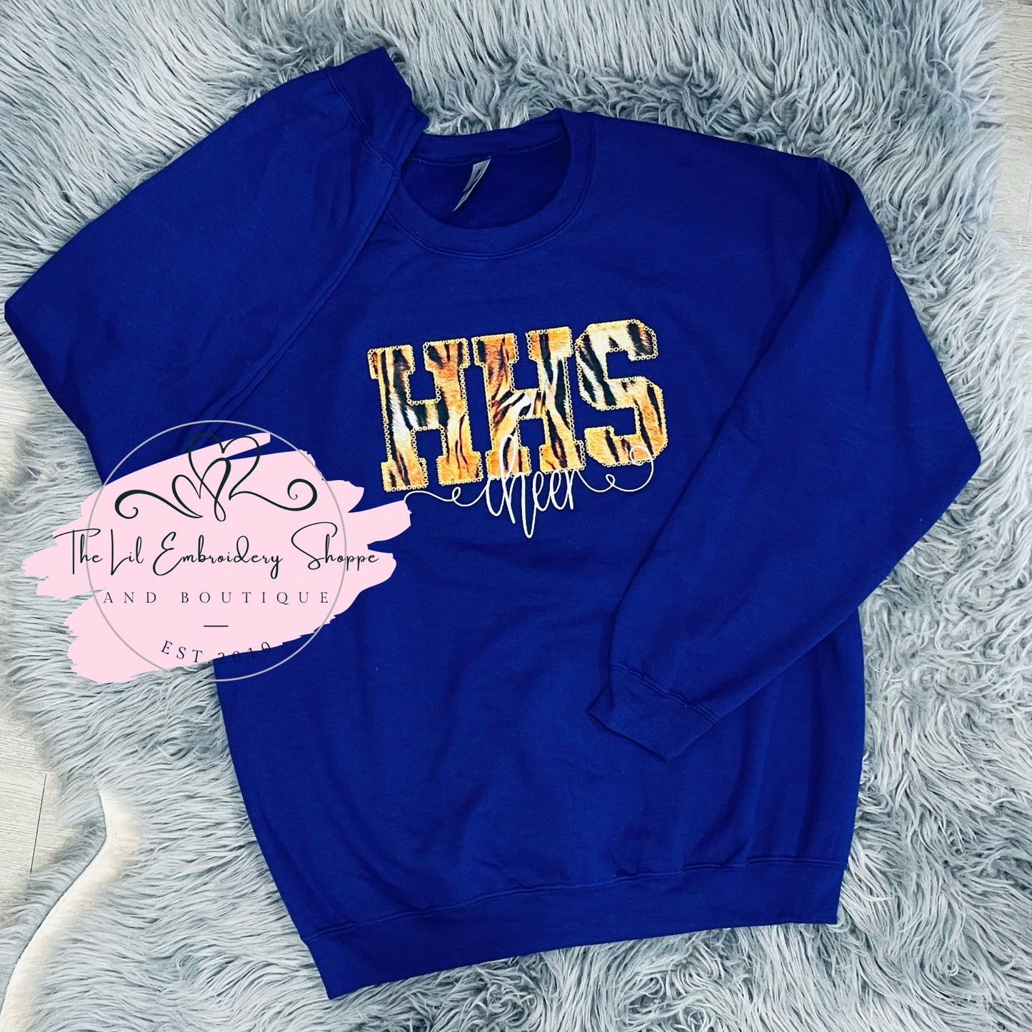 HHS {applique} CHEER SWEATSHIRT