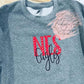 NES {skinny applique} EAGLES SWEATSHIRT