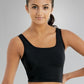 SQUARE NECK CROP TOP