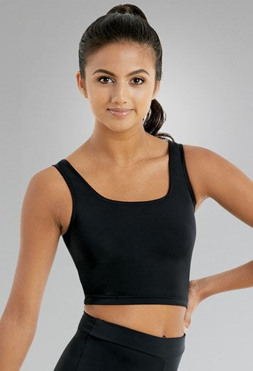 SQUARE NECK CROP TOP