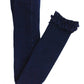 RUFFLED FOOTLESS TIGHTS